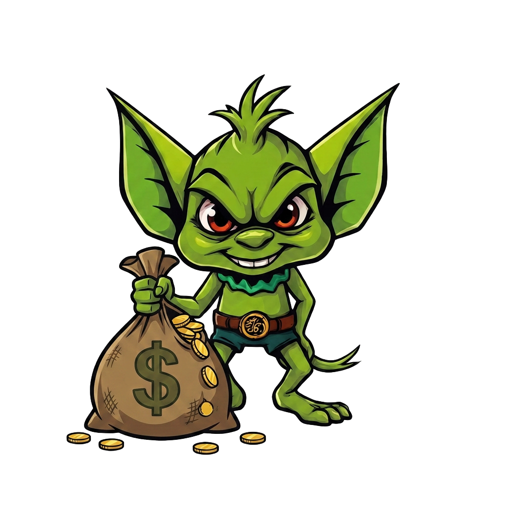 The Golf Gremlin mascot